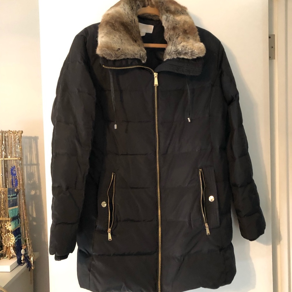 EUC Michael kors down filled puffer jacket